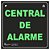 Placa Central de Alarme Fotoluminescente 20x20x0,05 cm - Imagem 2