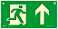 Placa Rota de Fuga S3 "Siga em Frente" 13x26x0,05 - Imagem 1