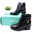 Bota Pegada Em couro cano Curto Preto Tecnologia Soft Touch - Imagem 4
