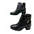 Bota Pegada Em couro cano Curto Preto Tecnologia Soft Touch - Imagem 9