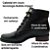 Bota Pegada Couro Burnished Tenologia Bubble Impact - Imagem 2
