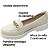 Sapato Mocassim modare ultraconforto com palmilha anatônica Ouro Claro - Imagem 2