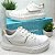Tenis Feminino Pegada Em Couro Urbano Leve e Confortavel - Imagem 9