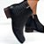 Bota Pegada Feminina Em Couro Novissima - Imagem 4