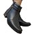 Bota Feminina Pegada Cano Curto Em Couro Macio Original - Imagem 2
