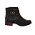 Bota Feminina Pegada Cano Curto Em Couro Macio Original - Imagem 1