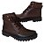 Bota Coturno Pegada Masculino Em Couro Original Casual Adventure Cano Médio Antiderrapante - Imagem 3