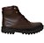 Bota Coturno Pegada Masculino Em Couro Original Casual Adventure Cano Médio Antiderrapante - Imagem 1