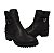 Bota Bottero Feminina Couro Legítimo Cano Curto Salto Grosso Confortável Outono Inverno 2026 Original - Imagem 9