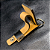Chaveiro Pocket Stand #01 *Porta Celular - Couro Bad Rocker - Imagem 3