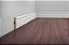 Rodapé de Mdf 7cm Branco 70mm x 15mm x 2400mm - Imagem 1
