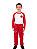 CALÇA TACTEL S/ FORRO UNISSEX FUND. I II VERMELHO - Imagem 3