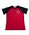 CAMISETA MANGA CURTA FEMININA ALGODÃO COM ELASTANO VERMELHA FUND II - Imagem 1