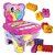 Cadeira Infantil Cadeirinha Rosa Blocos de Montar 160 peças - Imagem 1