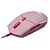 Kit Mouse e Mousepad Vibes Rosa OEX MC200 - Imagem 4