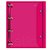Caderno Argolado/Fichário Universitário Capa Cristal Flexível 200Fls Stilo - Imagem 1