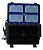 Caixa De Pesca Mochila Banqueta Fishing Box Lumis Rigidor Azul-marinho - Imagem 5