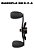 Carretilha Maruri Bronx 300 Lado Esquerdo Com Drag 15kg 255g Em Carbono Preto - Imagem 5