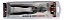 Alicate De Corte Lumis Robusto 8'0 - 20,5cm Teflon Aço Cromo Preto - Imagem 3