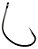 Anzol Kenzaki Snook Hook Pro No2 Black Carbon Japonês 7 Pçs - Imagem 1