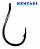 Anzol Para Pesca Black Chinu 7 Kenzaki - Aço Carbon - 10 Pcs - Imagem 2