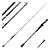 Vara Lumis Salt Jigging 6'0-30lb Carretilha - Carbono Sólido Preto - Imagem 1