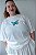 Camiseta Butterfly Branca Off White - Plus Size - Imagem 3