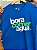Babylook Bora Comer Água Azul - Imagem 1