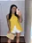 Bata Gaby Frente única - Amarelo - Imagem 1
