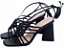 Sandália Gladiador Glamour - Preto - Imagem 6