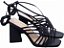 Sandália Gladiador Glamour - Preto - Imagem 7