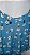 Blusa Alcinha Basic Flores -  Azul - Imagem 2