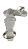 Rasteirinha Manu plataforma  -  Branco - Imagem 2