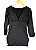 Vestido Elegance - Preto - Imagem 1
