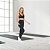 Calça legging Soft com bolso - Preto - Imagem 1