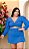 Conjunto Charme  Plus Size - Azul - Imagem 1