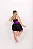 Conjunto Fitness Tereza - Preto com Lilás - Imagem 2