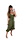 Vestido Midi Sandres - Verde militar - Imagem 1