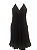 Vestido Midi Sandres - Preto - Imagem 3