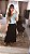 Saia Chicks Midi - Preta - Imagem 4