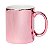 Caneca Cromada Rosa ( Valor ja com a estampa) - Imagem 1