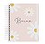 Agenda: Floral Rosa Flores Brancas - Imagem 1