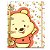 Fichário com 180 folhas: Pooh - Imagem 1