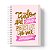 Caderno Capa Dura Personalizado C/Nome : Tamanhos Colegial, A5 e A4 Universitário (CAD-11) - Imagem 1