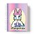 Caderno Capa Dura Personalizado C/Nome : Tamanhos Colegial, A5 e A4 Universitário (CAD-MG02) - Imagem 1