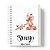 Caderno Capa Dura Personalizado C/Nome : Direito  (CAD-DR7) - Imagem 1