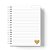 Caderno Capa Dura Personalizado C/Nome : (CAD-CR03) - Imagem 2