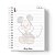 Caderno Capa Dura Personalizado C/Nome : (CAD-MM05) - Imagem 2