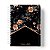 Caderno Capa Dura Personalizado C/Nome :  Floral  (CAD-FL08) - Imagem 1