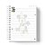 Caderno Capa Dura Personalizado C/Nome : (CAD-MM22) - Imagem 2